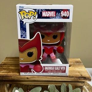 Marvel Gingerbread Scarlet Witch Funko Pop